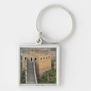 Grote Muur van China bij Jinshanling, China, Azië Sleutelhanger