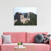 Grote muur van china canvas print (Insitu (Woonkamer))