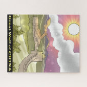 Grote muur van China Legpuzzel (Horizontaal)