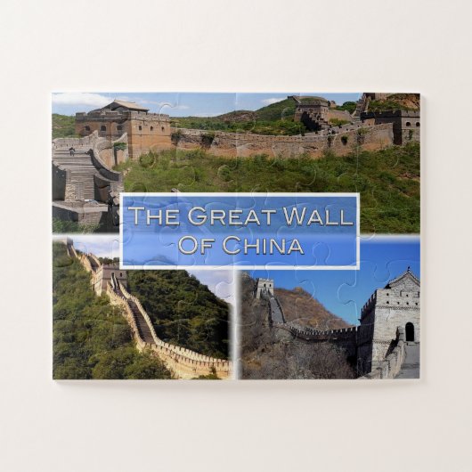 Grote muur van China - Mutianyu - Simatai Legpuzzel (Horizontaal)