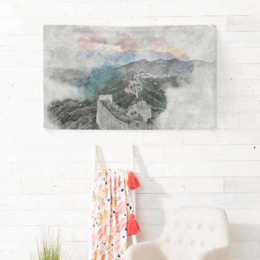 Grote muur van China Spandoek (Insitu)