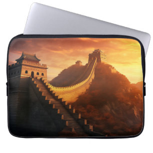 Grote Muur van China Sunset Laptop Mouw – Aziatisc Sleeve