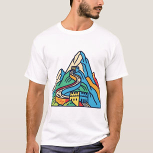 GROTE MUUR VAN CHINA T-SHIRT