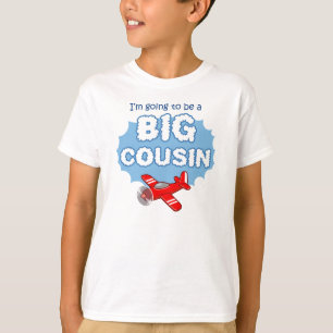 Grote neef om te zijn - Aankondiging van het vlieg T-shirt