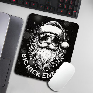 Grote Nick Energie Kerstman Grappige Kerstmis Xmas Muismat