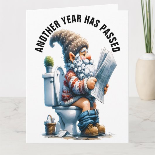 GROTE Nieuwjaar, verjaardag, enz. Kaart (Voorkant)