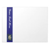 Grote Note Pad optocht kroon Notitieblok (Voorkant)