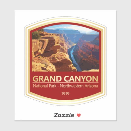 Grote NP Canyon (PF1) Sticker (Vel)