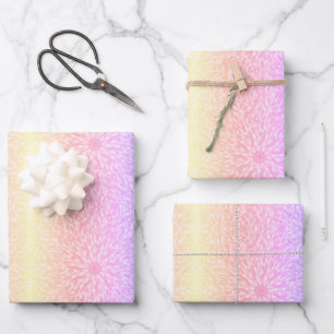 Grote Nummer Mandala Verjaardag Wrapping Paper She