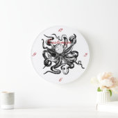 Grote octopus Thunder_Cove Klok (Huis)