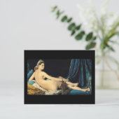 Grote Odalisque 1814 Jean Auguste Dominique Briefkaart (Staand voorkant)