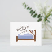 Grote ogen die je hebt briefkaart (Staand voorkant)