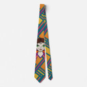 Grote ogen en vlinders stropdas (Voorkant)