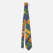 Grote ogen en vlinders stropdas (Achterkant)