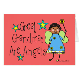 Grote oma's zijn Angels Gifts (Afro-Amerikaans)