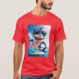 Grote oma's zijn grote haaienaanval Gigi T-shirt