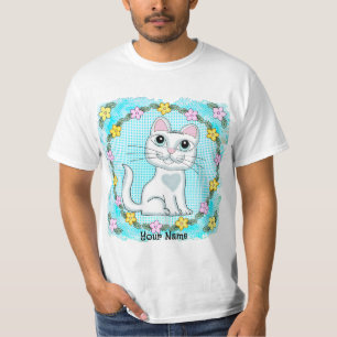 Grote Oog Kitten Kat T-shirt