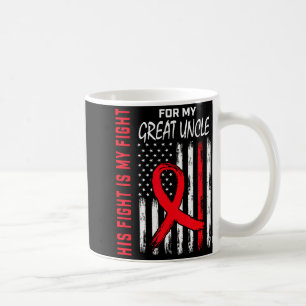 Grote Oom Hartziekte Bewustzijn Maand Producten Koffiemok