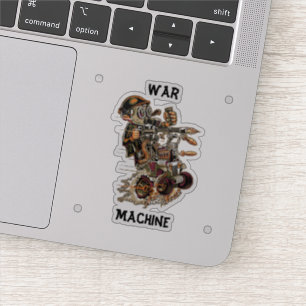 Grote Oorlogsmachine Sticker