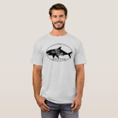 Grote opa Shark T-shirt (Voorkant volledig)