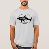 Grote opa Shark T-shirt (Voorkant)