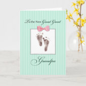 Grote opa van Grote kleindochter Kaart (Gele Bloem)