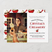 Grote opening aankondiging (Voorkant / Achterkant)