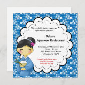 Grote opening in Japan Kaart (Voorkant / Achterkant)