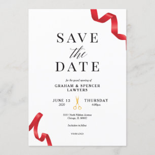 Grote opening Opslaan Datum Kaart