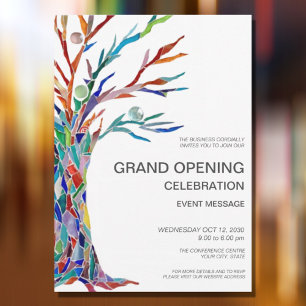 Grote opening voor bedrijf kaart