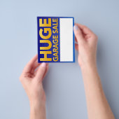 "Grote opruiming" Flyer (Hand)