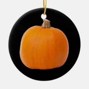 Grote Oranje Herfst Harvest Pumpkin Keramisch Ornament