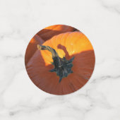 Grote Oranje pompoen Confetti (Kleine voorkant)