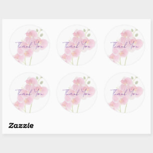 Grote Orchidee Bedankt Stickers