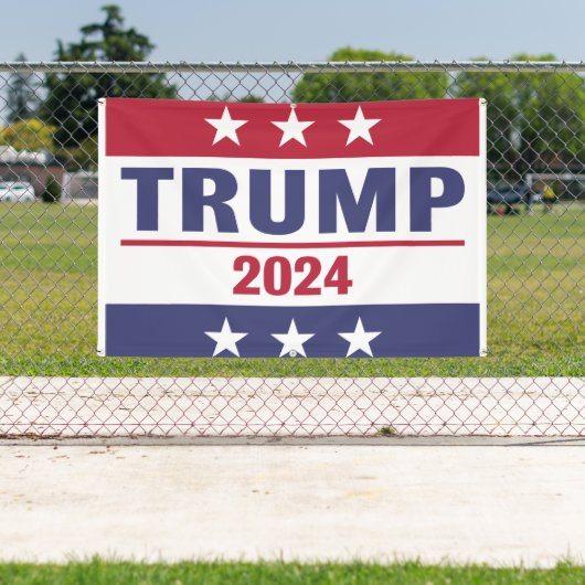 Grote Outdoor Trump 2024 Banner (Insitu)