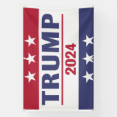 Grote Outdoor Trump 2024 Banner (Verticaal)