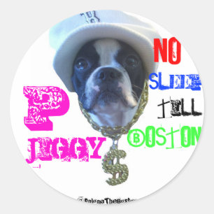 Grote P-Jiggy sticker! Ronde Sticker