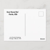 Grote paarden briefkaart (Achterkant)