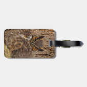 Grote paarden in de Douglas Fir Bagagelabel (Achterkant horizontaal)