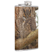 Grote paarden in de Douglas Fir Heupfles (Rechts)