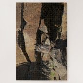 Grote paarden legpuzzel (Verticaal)