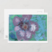 Grote paarse briefkaarten (Voorkant / Achterkant)