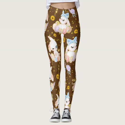 Grote paaseieren leggings (Voorkant)