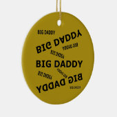 Grote papa. Keramisch Ornament (Rechts)