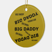 Grote papa. Keramisch Ornament (Links)