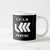 Grote Paperweight Mok (Rechts)