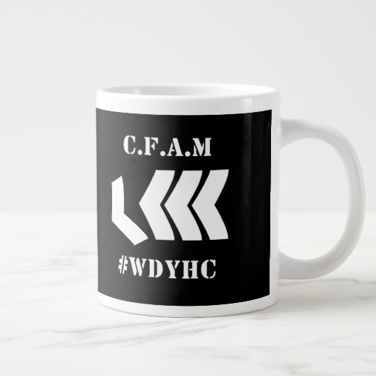 Grote Paperweight Mok (Rechts)