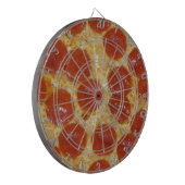 grote pepperoni pizza dartbord (Voorkant Links)