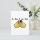 Grote peren briefkaart (Staand voorkant)