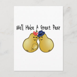 Grote peren briefkaart